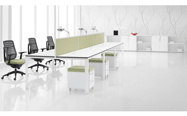 美高办公家具1.2米屏风办公桌MG-PF14