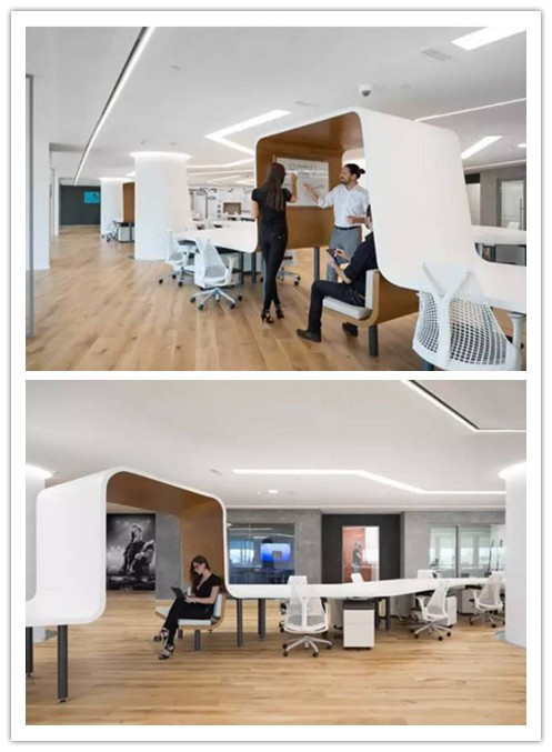 定制办公桌打造灵活办公空间-美高家具